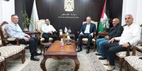 الوزير عساف يستقبل رئيس جمعية الصحفيين العُمانيين