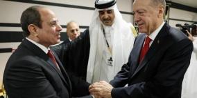 إردوغان والسيسي يتفقان على تعيين سفراء بين مصر وتركيا
