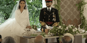 بدء مراسم عقد قران الأمير الحسين ولي العهد الأردني