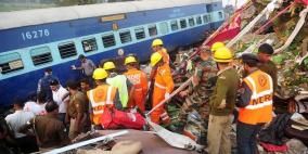 ارتفاع حصيلة ضحايا حادث القطارات في الهند إلى 288 قتيلا