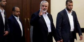 وفد حماس برئاسة هنية يصل القاهرة