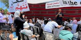 إضراب شامل وتظاهرات احتجاجا على جرائم القتل بالداخل الفلسطيني