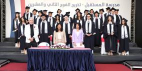 رام الله: مدرسة "المستقبل" تحتفل بتخريج الفوج الـ(22) من طلبة الثانوية العامة