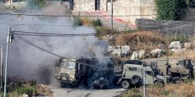 إصابة 6 جنود إسرائيليين إثر تفجير عبوة ناسفة في جيب عسكري بجنين