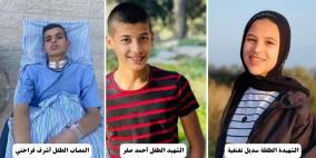 الحركة العالمية: 23 طفلا شهيدا بنيران الاحتلال منذ بداية العام