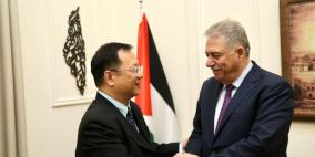 دبور يلتقي السفير الصيني في لبنان