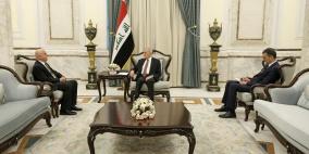 الرئيس العراقي يؤكد دعم العراق الدائم للقضية الفلسطينية