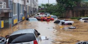 33 قتيلا جراء فيضانات في كوريا الجنوبية