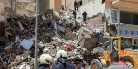 مصرع 9 أشخاص إثر انهيار مبنى سكني في القاهرة