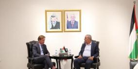 تفاصيل لقاء الشيخ مع ممثل الاتحاد الأوروبي لدى فلسطين