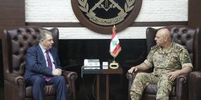السفير دبور يلتقي قائد الجيش اللبناني