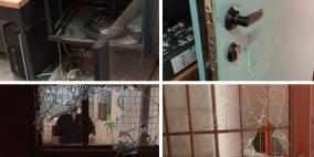 الاحتلال يحطم محتويات مدرسة في بلدة بيتا