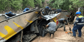 15 قتيلا في تحطم حافلة في المكسيك