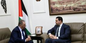 السفير دبور يلتقي القائم بأعمال سفارة الكويت في لبنان
