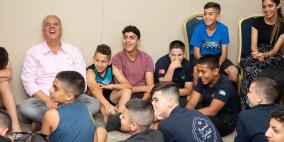 ابتسامات أطفال القدس تملأ أرجاء مقر الإقامة في طنجة