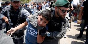 الاحتلال يواصل اعتقال 170 طفلا 