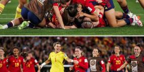 سيدات إسبانيا يتوجن بكأس العالم لأول مرة في تاريخهن