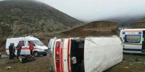 إيران: مصرع 10 أشخاص في حادث حافلة تقل متسلقي جبال