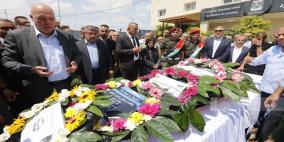 أريحا تستقبل جثمان اللواء سعيد العطاري بمراسم عسكرية