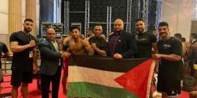 فلسطين تحقق 4 ميداليات في بطولة آسيا لكمال الأجسام