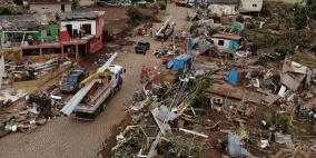 ارتفاع عدد المفقودين جراء الإعصار المدمر جنوب البرازيل