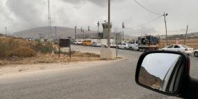 قوات الاحتلال تعرقل تنقل المواطنين شرق نابلس