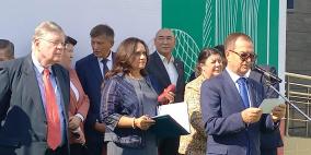 السفير أبو زيد يشارك في المهرجان الدولي السنوي "KitapTime" بكازاخستان
