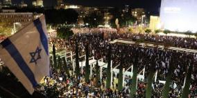 عشرات الآلاف يتظاهرون ضد حكومة نتنياهو