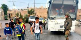 الاحتلال يعيق وصول المعلمين والطلبة إلى 27 مدرسة شرق يطا