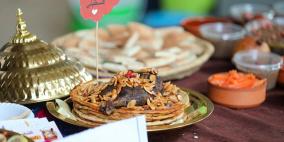 بالصور: فلسطينيون بغزة يحيون يوم التراث الوطني بالمأكولات الشعبية