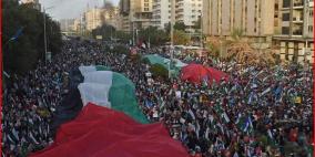 مسيرات حاشدة في تونس نصرة لشعبنا ومنددة بالعدوان عليه