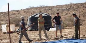 مستوطنون يهدمون غرفتين زراعيتين في بلدة الخضر جنوب بيت لحم