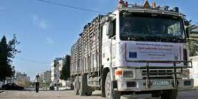 بدو سيناء يحرقون شاحنات تنديدا بالعدوان على غزة