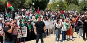 وقفة تنديدا بالعدوان على قطاع غزة في بيت ساحور غرب بيت لحم 