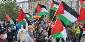 فعاليات تضامنية في مدن دنماركية تنديدا بالعدوان الإسرائيلي على قطاع غزة