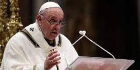 و اخيرا تكلم:بابا الفاتيكان يدعو لفتح ممرات انسانية لسكان غزة