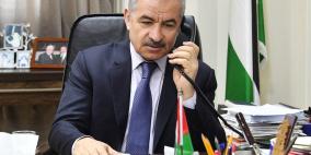 اشتية: الأولوية وقف العدوان على أهلنا في قطاع غزة وضمان إيصال الإمدادات