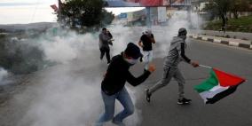 اندلاع مواجهات مع الاحتلال في أوصرين جنوب نابلس ودير شرف غربا