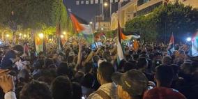 مسيرات في المخيمات الفلسطينية والمناطق اللبنانية تنديداً بمجزرة المستشفى المعمداني