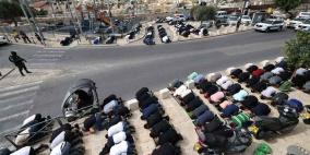 الاحتلال يعتدي على المصلين في وادي الجوز بعد منعهم من دخول "الأقصى"