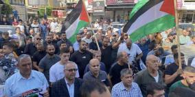 مسيرتان في جنين ومخيمها ويعبد دعما وإسناد لقطاع غزة وتنديدا بمجزرة مخيم نور شمس