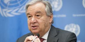 الأمين العام للأمم المتحدة يؤكد على ضرورة إدخال المساعدات إلى غزة بأسرع وقت ممكن