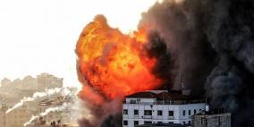 شهداء وإصابات في غارات إسرائيلية واسعة في قطاع غزة