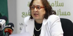 وزيرة الصحة تعلن عن انهيار المنظومة الصحية في قطاع غزة