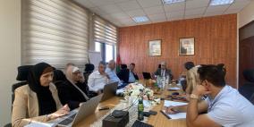 مجدلاني يعقد اجتماعا طارئا مع مجموعة عمل قطاع الحماية الاجتماعية لبحث تداعيات العدوان الاسرائيلي على غزة