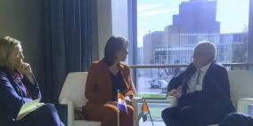 الوزير د. المالكي يلتقي نظيرته وزيرة خارجية هولندا على هامش اجتماعات مجلس الامن