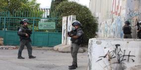 اندلاع مواجهات مع الاحتلال عند المدخل الشمالي لمدينة بيت لحم