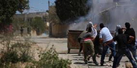 مواجهات مع الاحتلال في كفر قدوم شرق قلقيلية