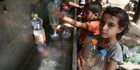 سلطة المياه: إعادة ضخ المياه من وصلة بني سعيد سيخفف من الكارثة المائية وسط قطاع غزة