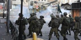 إصابات بالاختناق خلال مواجهات بين الشبان وقوات الاحتلال في حوسان غرب بيت لحم